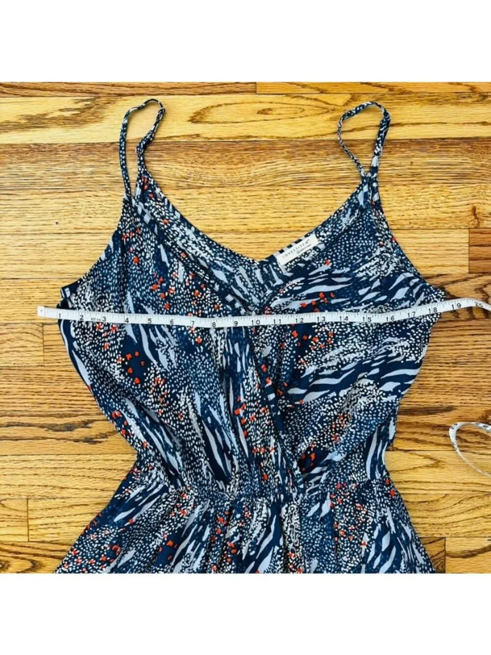 Boho Abstract Print Sleeveless Romper Euro Summer Beach Vacation Chic - Picture 12 of 14